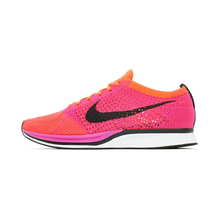 Nike Flyknit Racer Pink Flash Hyper Crimson (526628-600)