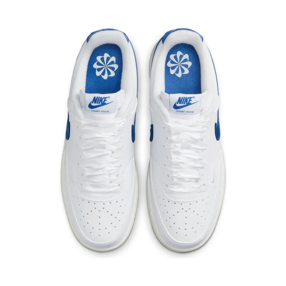 Nike Court Vision Low Next Nature White Sail Game Royal (HV5246-101)