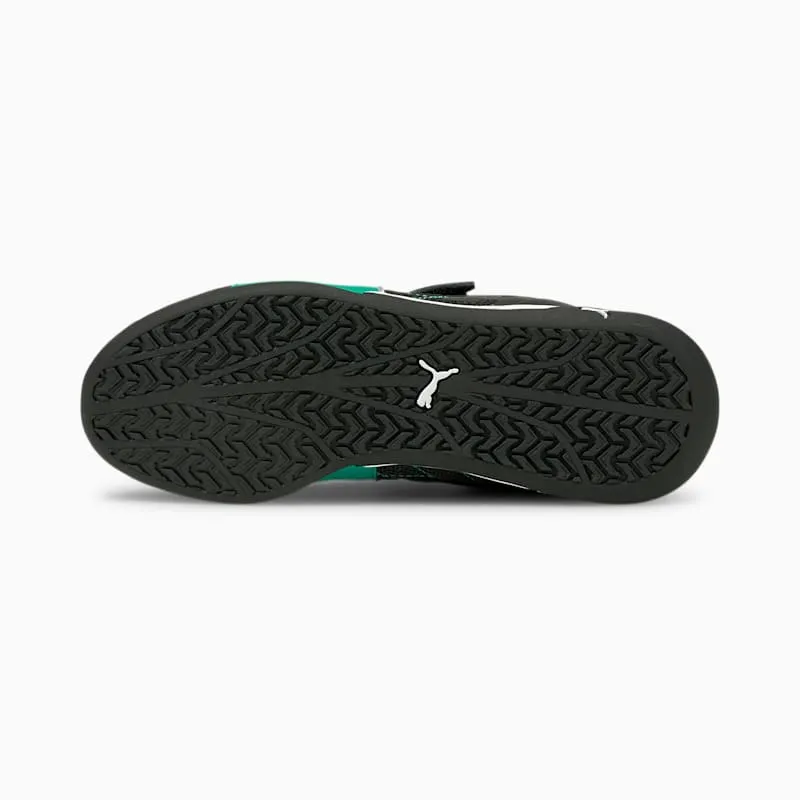 PUMA Mercedes R-Cat V Kids’ Black/Spectra Green (306623-04)