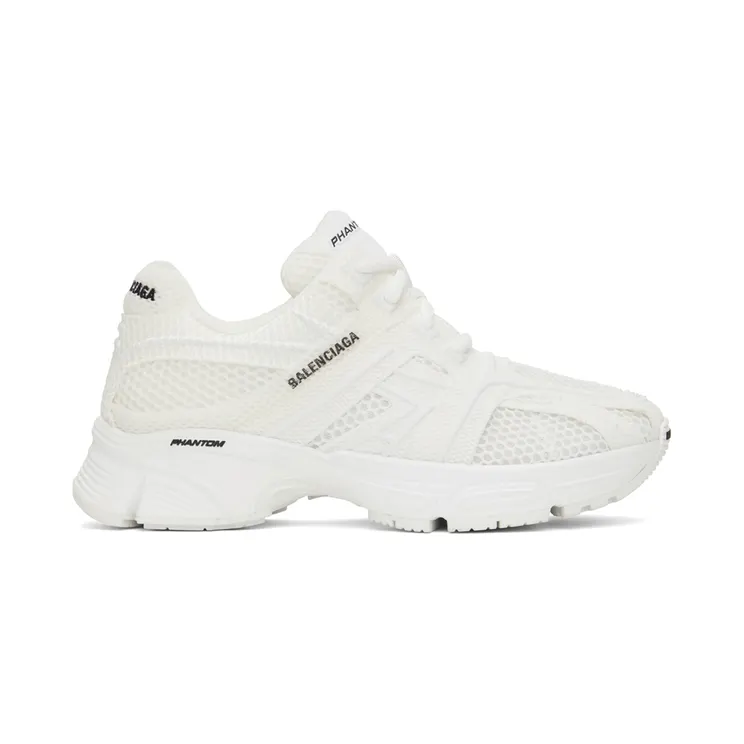 Balenciaga White Phantom Sneakers (678869-W2E92-9000)