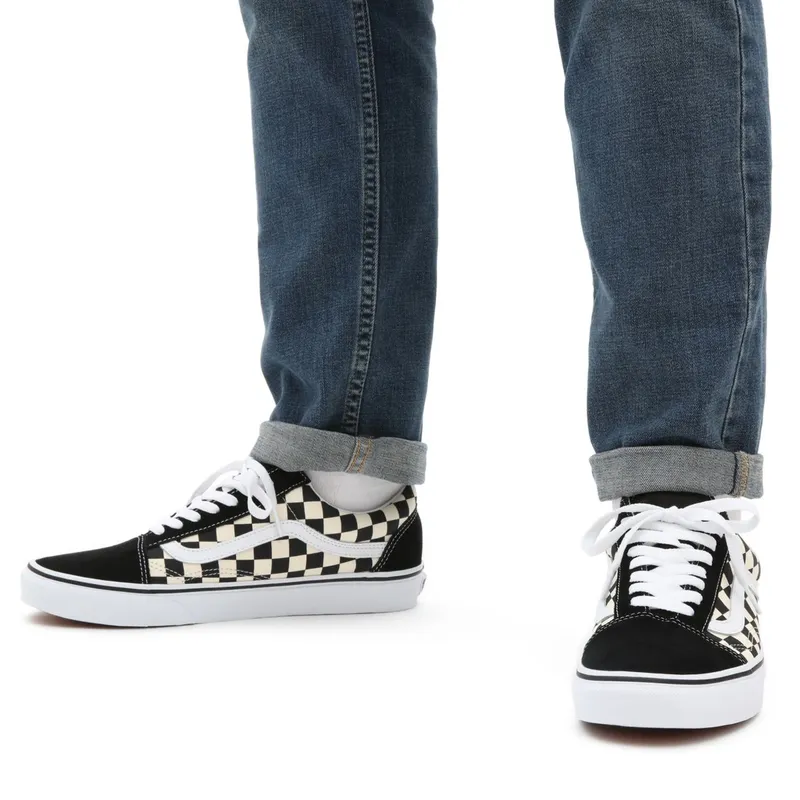 Vans Old Skool Primary Check Black/True White (VN0A38G1P0S)