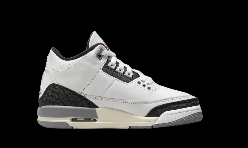 Air Jordan 3 Retro “Cement Grey” (GS) (DM0967-106)