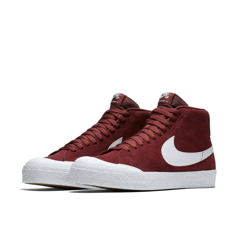 Nike SB Zoom Blazer Mid Dark Team Red Dark Team Red/White (876872-619)