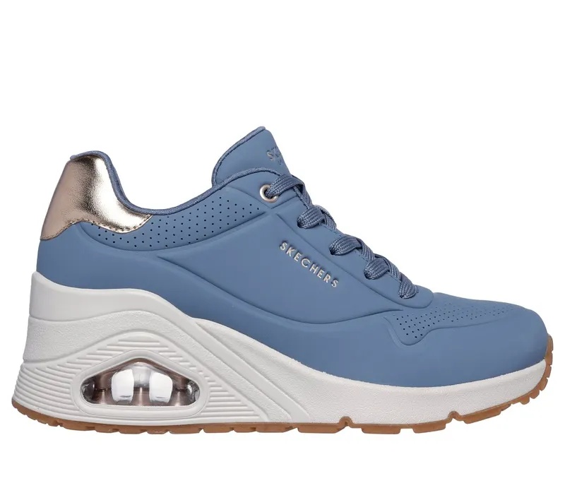 Skechers Uno Wedge – HI Steps Sneaker Leigrijs
