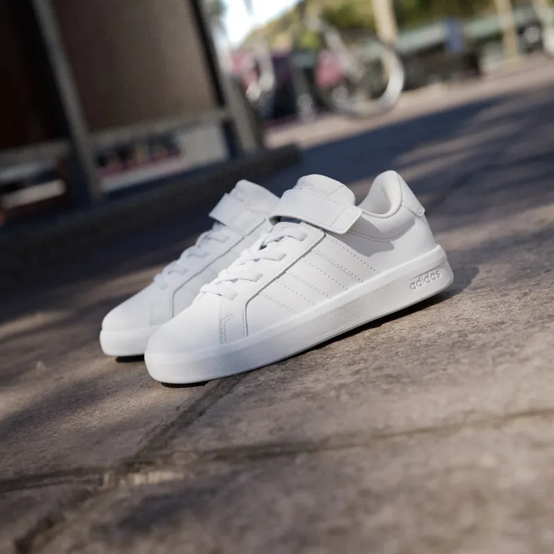 Adidas GRAND COURT 3.0 Shoes KIDS Cloud White / Cloud White / Cloud White (HP3532)