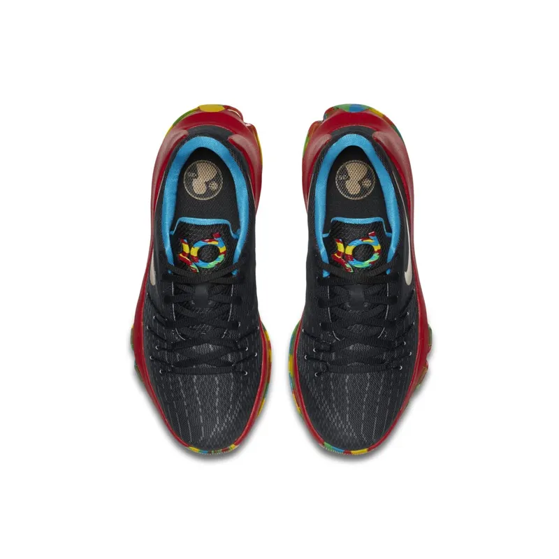 Nike  KD 8 Money Ball (GS) Black/University Red-Tour Yellow (768867-002)