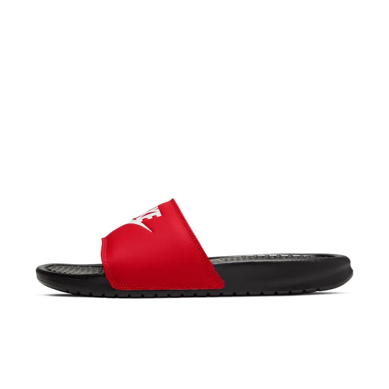 Nike Benassi JDI Black White Red Black/White-University Red (343880-026)