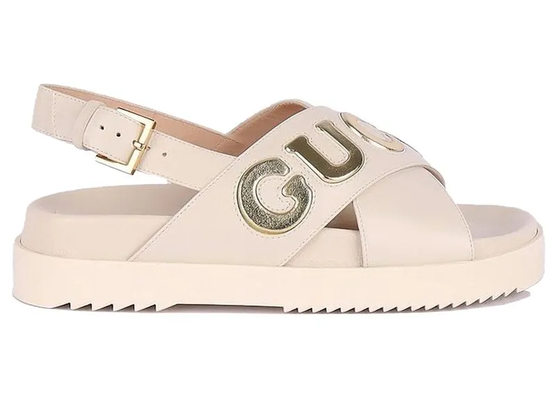 Gucci Crossover Sandal White (738691 AAB3K 9267)