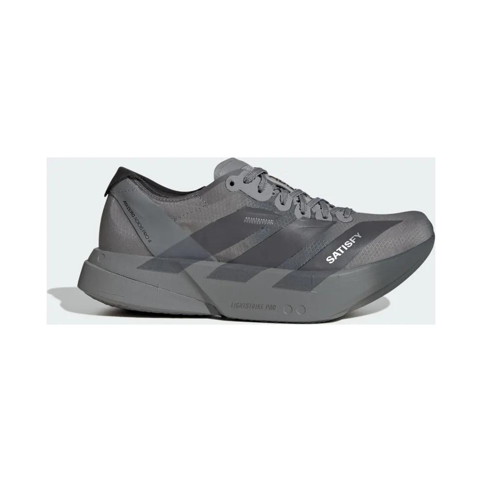 Adidas ADIZERO ADIOS PRO 4 SATISFY Core Black / Grey Five / Grey Three (KH8439)
