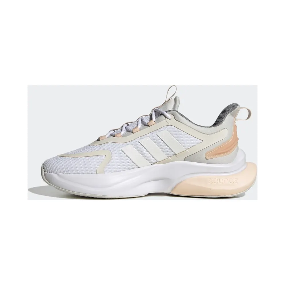 Adidas Alphabounce+ Sustainable Bounce Lifestyle Running Cloud White / Zero Metalic / Grey Three (HP6147)