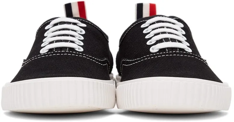 Thom Browne Black Canvas Heritage 001 BLACK (MFD201B-01588)