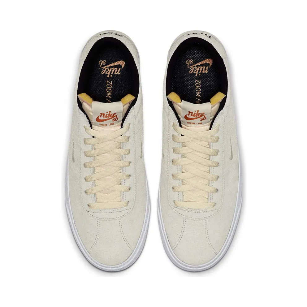 Nike SB Zoom Bruin Light Cream Light Cream/Light Cream-Black-Gum Yellow (AQ7941-200)