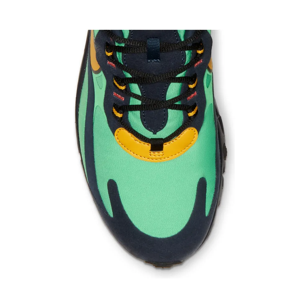 Nike Air Max 270 React Electro Green Yellow Ochre Obsidian Electro Green/Yellow Ochre-Obsidian (AO4971-300)