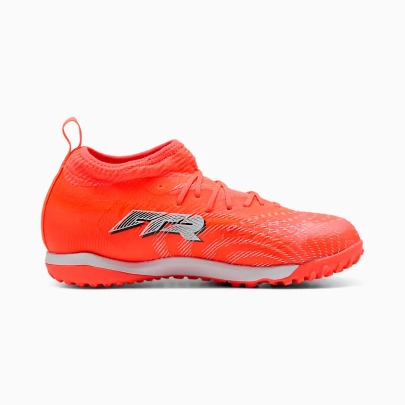 Puma Future 9 Match TT+ Mid Jr Glowing Red White Black Silver (108919-01)
