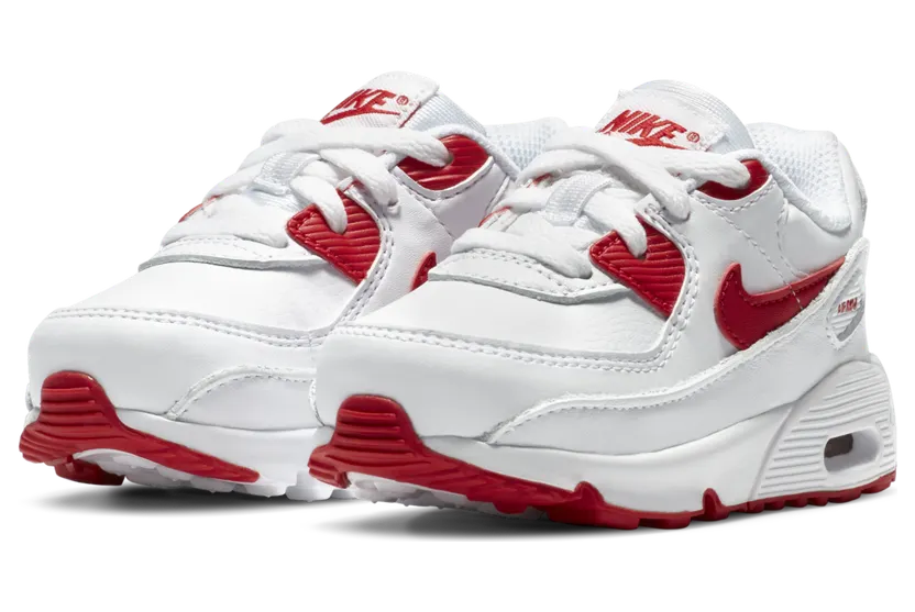 Nike Air Max 90 TD ‘White Hyper Red’ White/Black/Hyper Red (CD6868-106)