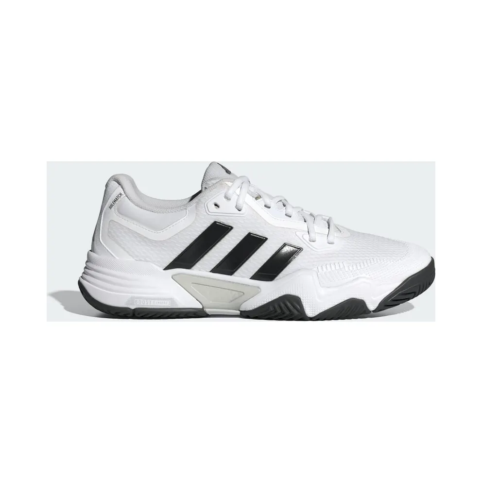 Adidas Solematch Control 2 Tennis Shoes Cloud White / Black Blue Met. / Silver Metallic (IF9110)