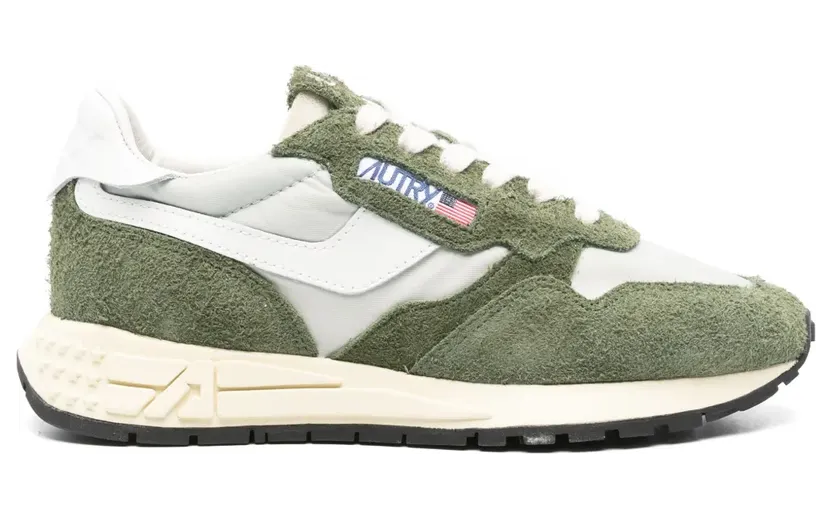 Autry Reel Wind Sneakers aus Wildleder – Grün (WWLWHN04)