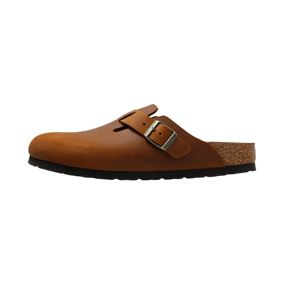 Birkenstock Boston Natural Leather Womens “Cognac” (1028310)