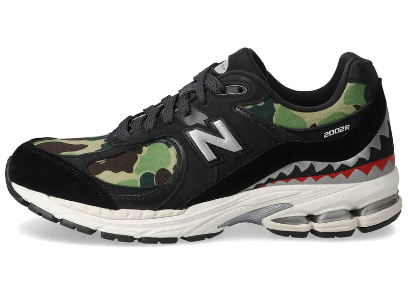 New Balance 2002R BAPE Black (M2002RBF)