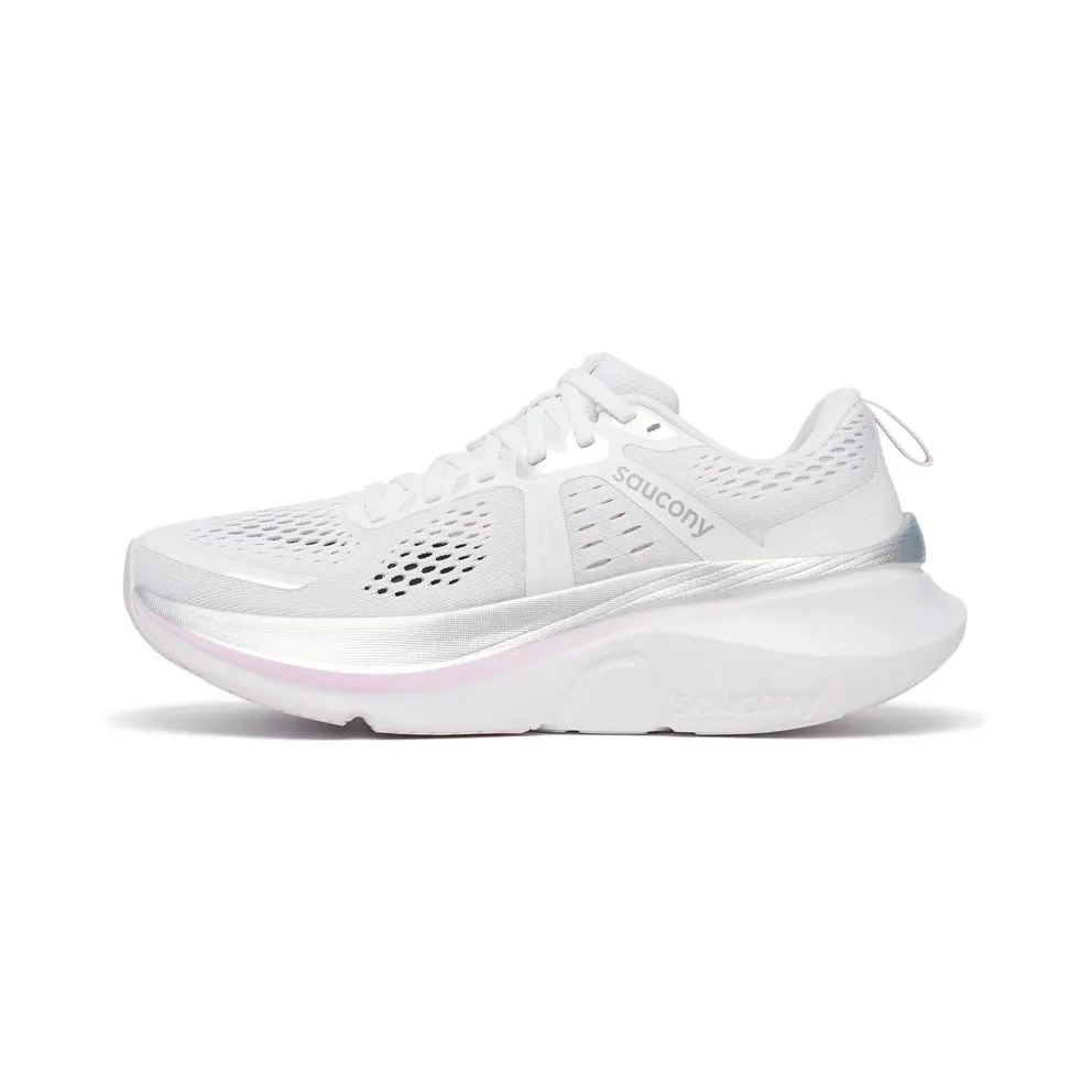 Saucony Guide 18 Womens “White Fuchsia” (S10998-160)