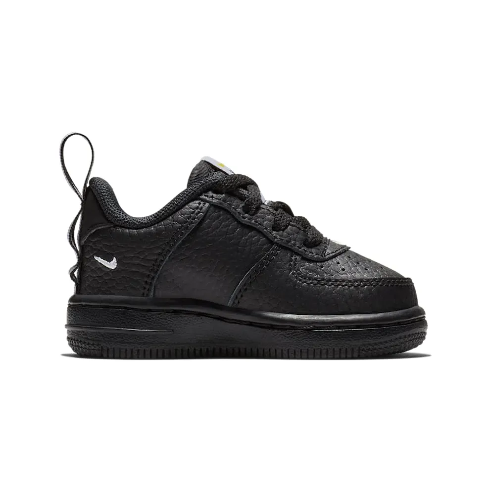 Nike Air Force 1 Low Utility Black White (TD) Black/White-Black-Tour Yellow (AV4273-001)