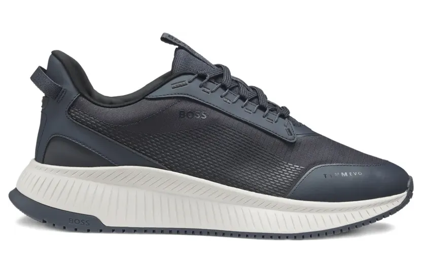 Hugo Boss Boss Ttnm Evo met getextureerde stof “Blue” (50557862)