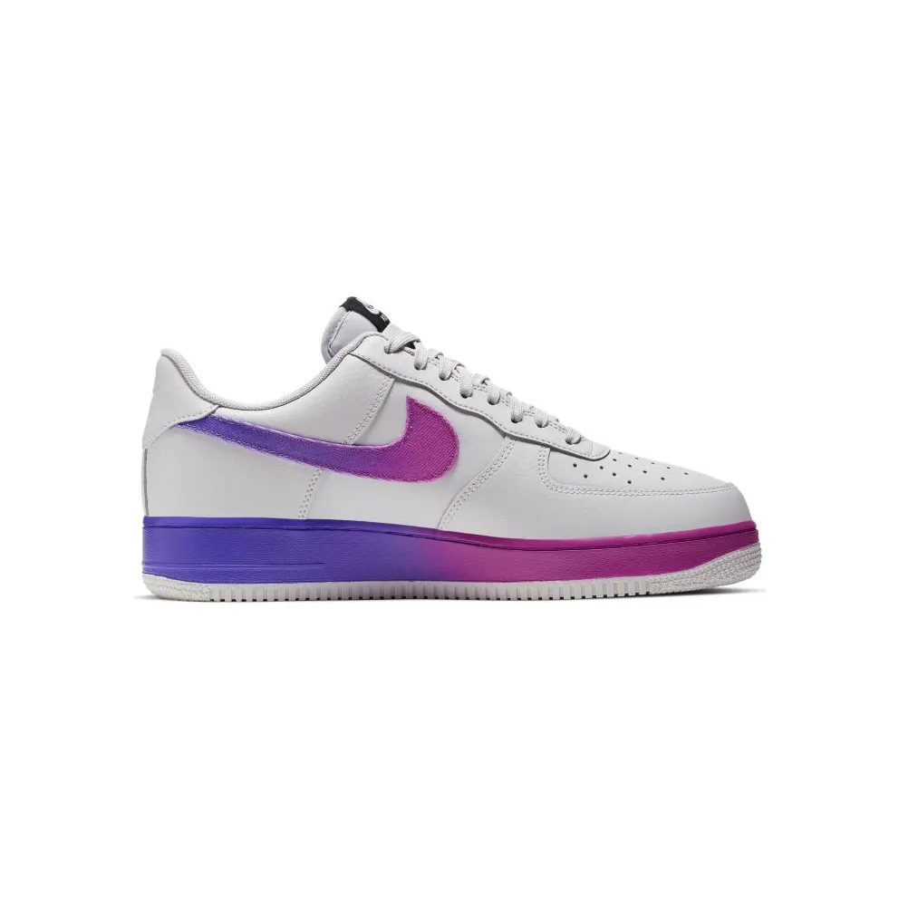 Nike Air Force 1 Low Gradient Vast Grey Hyper Grape Vast Grey/Hyper Grape-Active Fuchsia-Black (CJ0524-002)