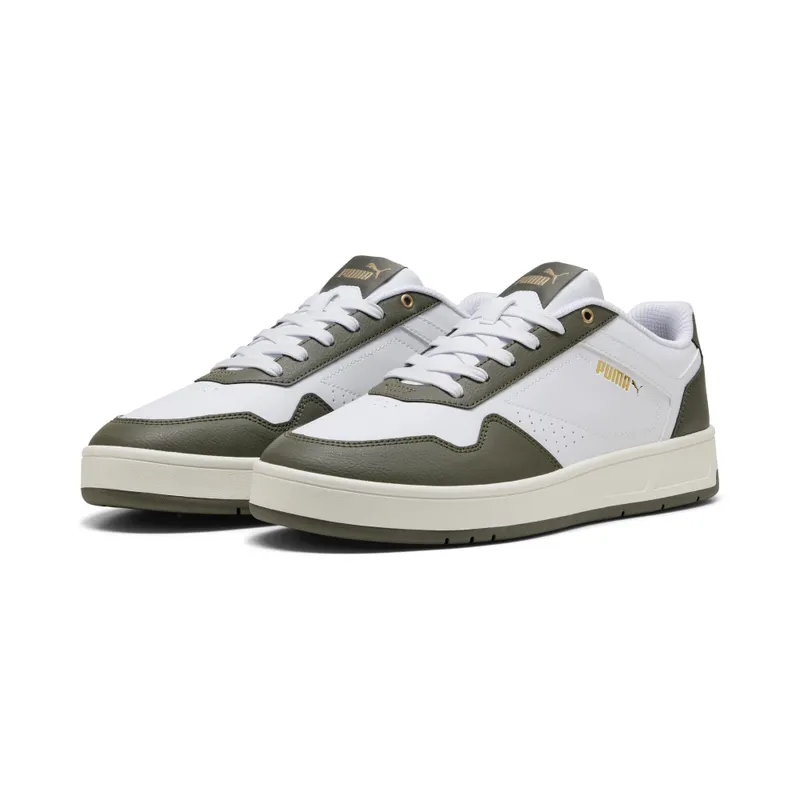 Puma Court Classic “Puma White / Loden Green” (395018_24)