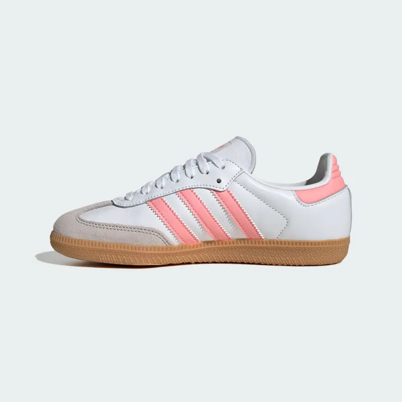 Adidas Samba OG Kids Cloud White / Semi Pink Spark / Gum (JP5480)