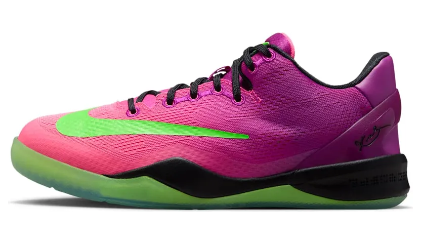 Kobe 8 – “Red Plum / Pink Flash / Electric Green” (IR1853-500)