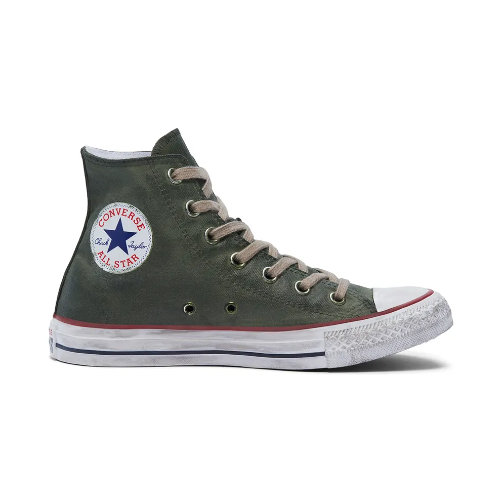 Converse Waxed Canvas Chuck Taylor All Star High Top Green Waxed (169137C)