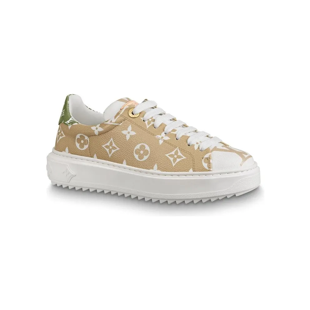 Louis Vuitton Trainer Time Out Monogram Blanc (1A58AD)