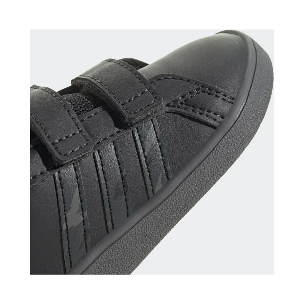 Adidas Grand Court Camouflage Carbon / Grey Four / Core Black (GW6233)