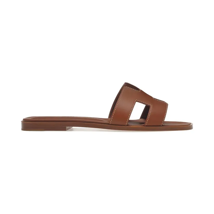 Hermes Oran Sandal Gold Box Calfskin Leather (H021056Z)