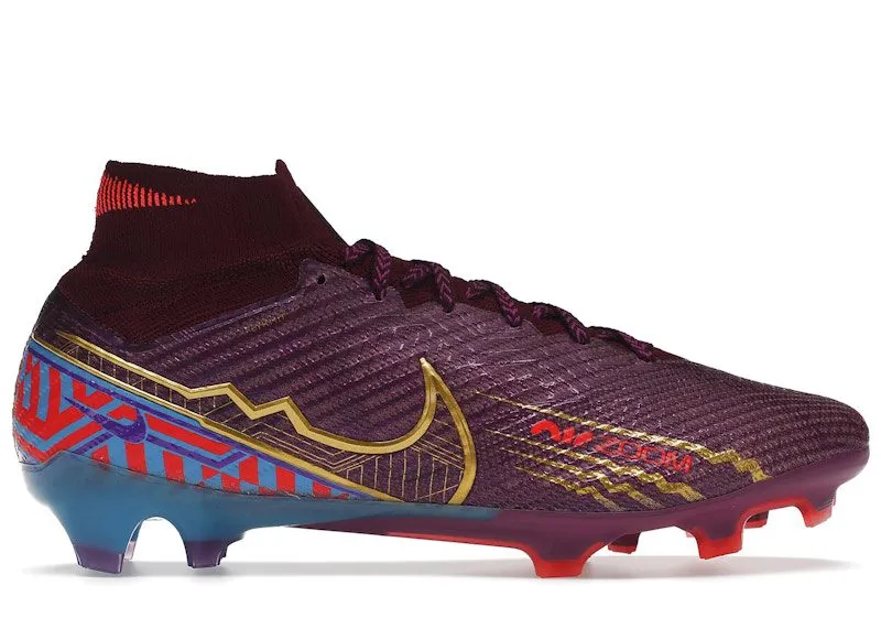 Nike Zoom Superfly 9 Elite KM FG Mbappe Dark Beetroot (DO9342-694)