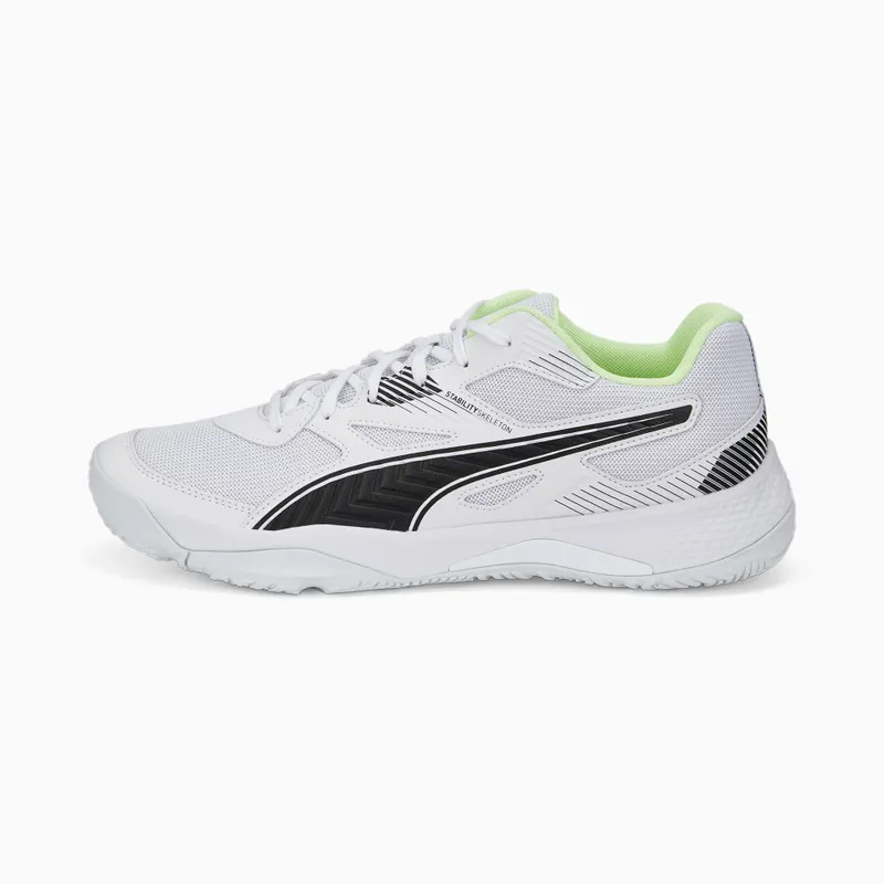 Puma Solarflash II indoorsportschoenen White/Blue/Black (106882-02)