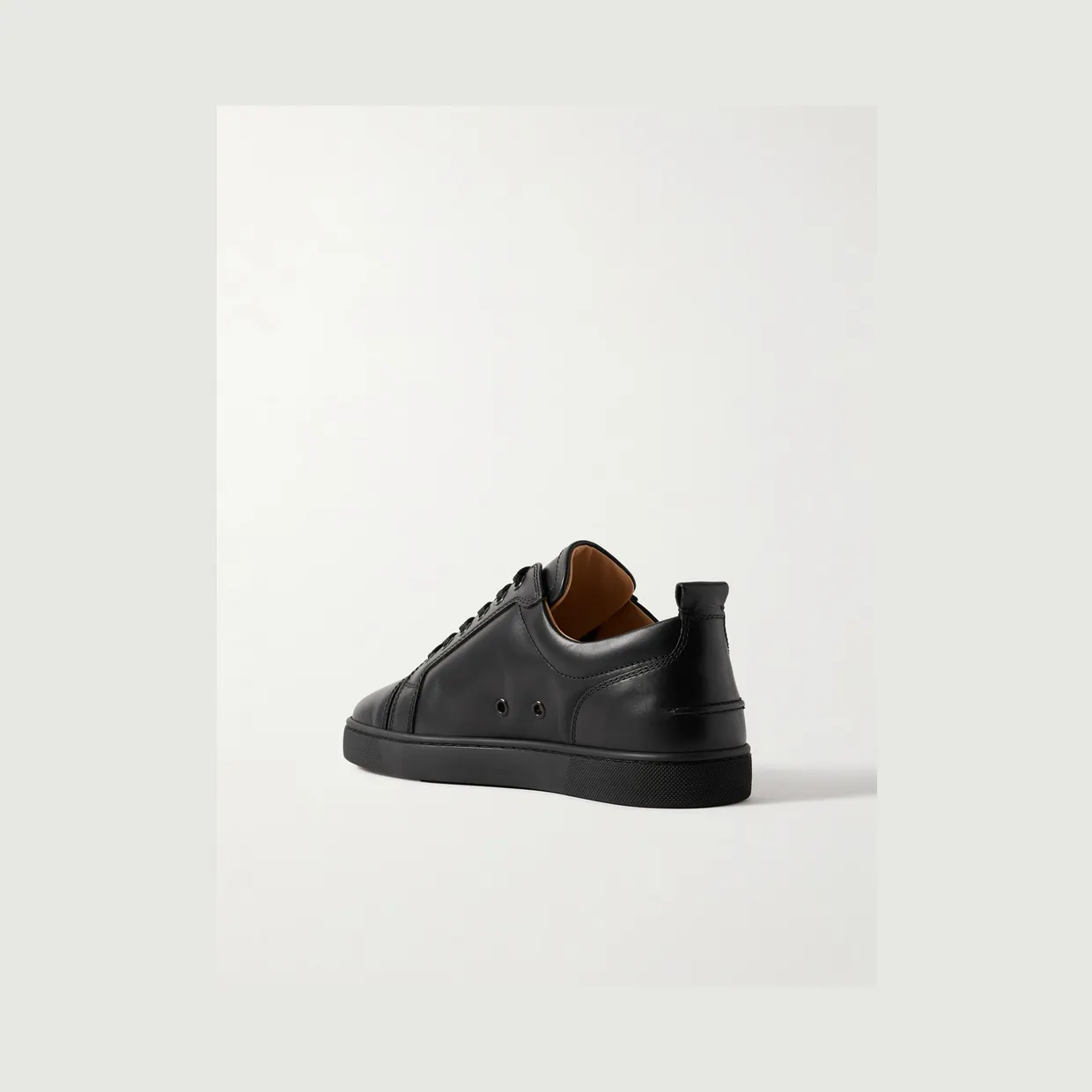 Christian Louboutin Louis Junior Leather Sneakers Black (3240420) (4)