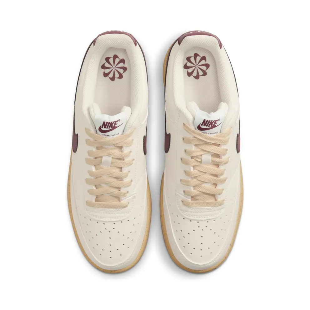 Nike Court Vision Low Next Nature Sail Dark Beetroot (FB8942-133)