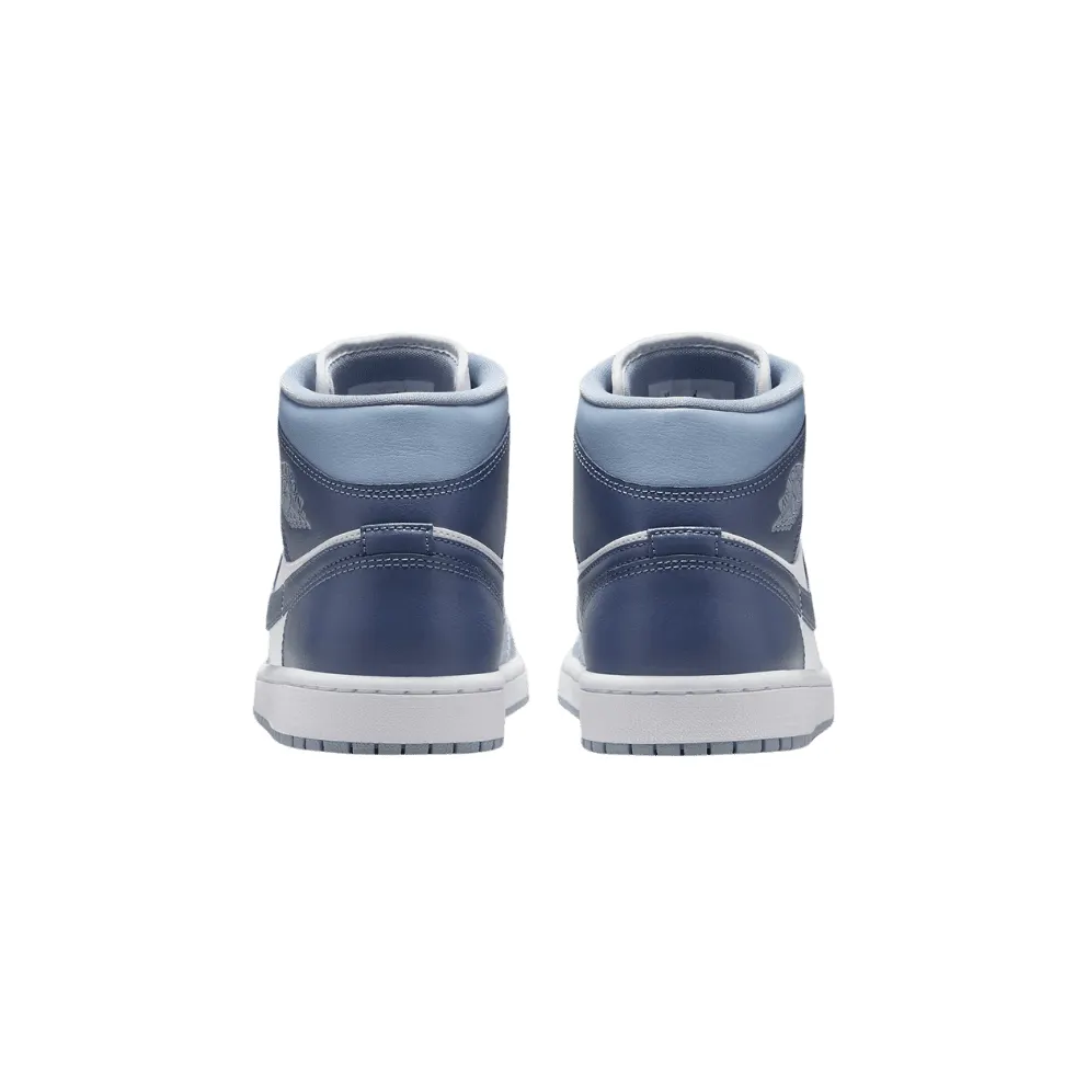 Nike Air Jordan 1 Mid SE Black Chrome (W) (BQ6472-140)