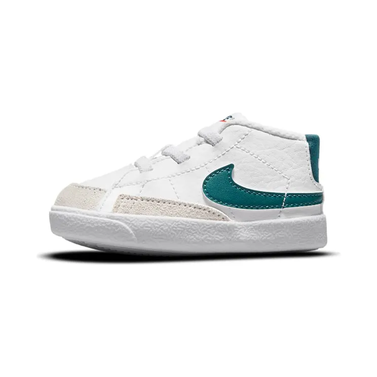 Nike Blazer Mid “White / Team Orange / Dark Teal Green” (DA5536-112)