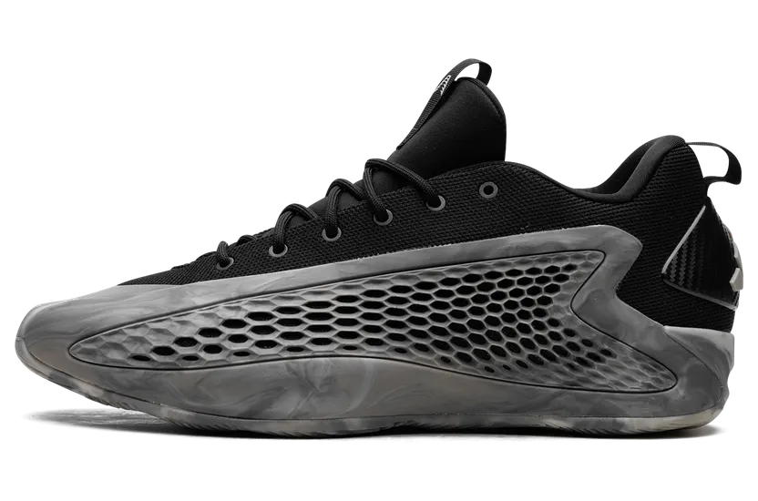 Adidas Anthony Edwards 1 Low Basketball Silver Pebble / Core Black / Wonder Beige (JI4066)