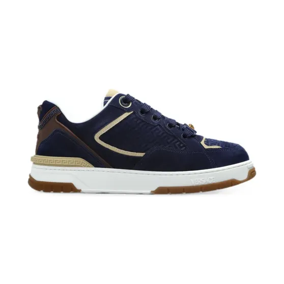 Versace Biggie Basket aus Wildleder “Brown” (10256551A18539)