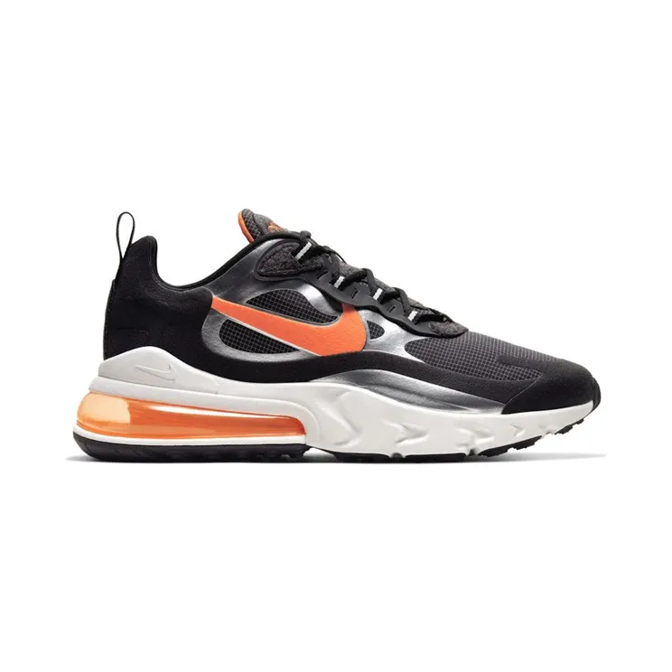 Nike Air Max 270 React Black Total Orange (CQ4598-084)