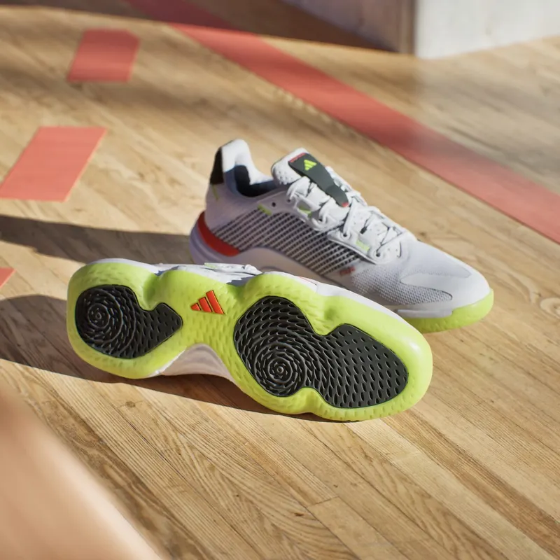 Adidas Stabil 16 Indoor Cloud White / Aurora Met. / Aurora Plum (JP7273)