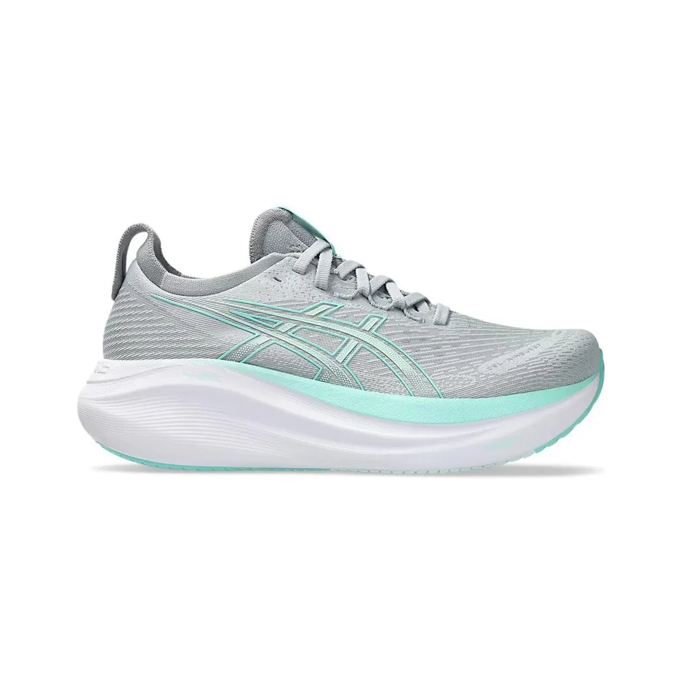 ASICS Gel-Nimbus 27 Piedmont Grey Illuminate Mint (1012B753-020)