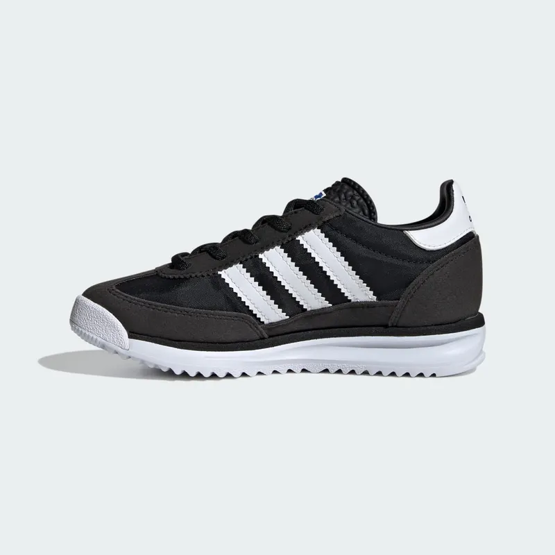 Adidas SL 72 RS Elastic Laces Kids Core Black / Cloud White / Blue (IH2982)