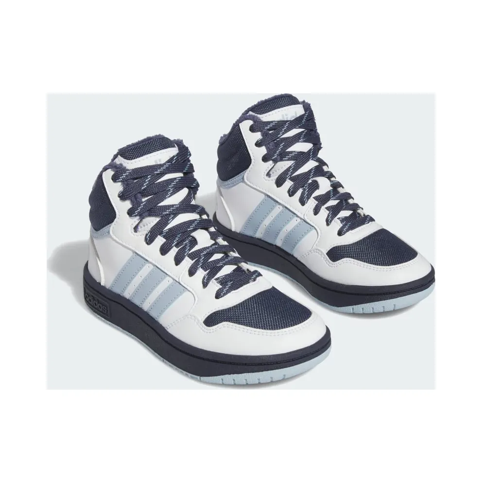 Adidas Hoops Mid 3.0 Kids Cloud White / Shadow Navy / Wonder Blue (IF7737)