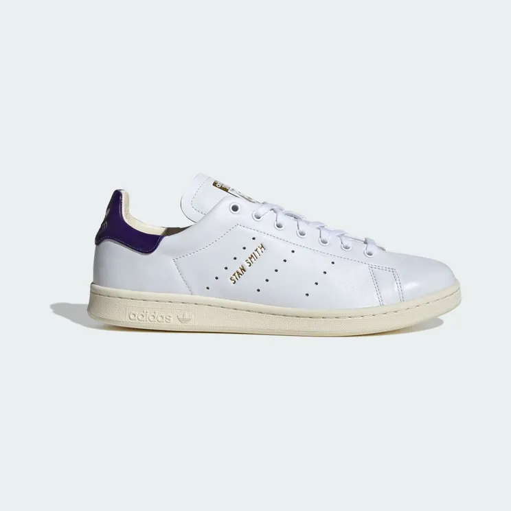 adidas Stan Smith Lux Cloud White Collegiate Purple Cream White (ID1415)