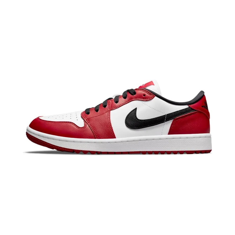 Air Jordan 1 Retro Low Golf Chicago – “Varsity Red / Black-white” (DD9315-600)
