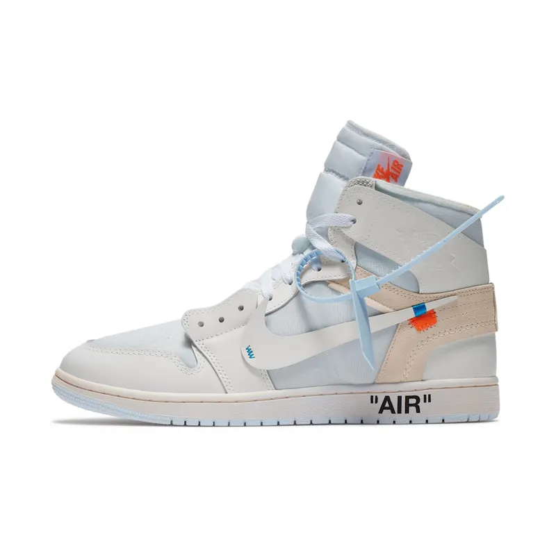 Air Jordan x Off White Nike AJ I 1 ‘The 10 Ten Part II’ (2018) (AQ0818-100)